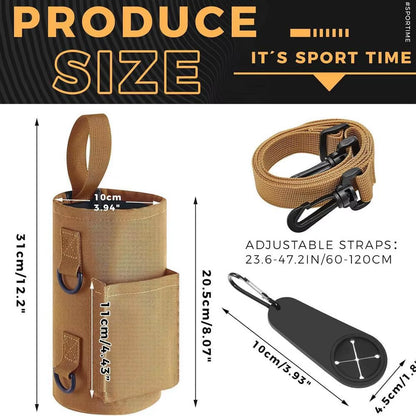 Magnetic Gym Bottle Holder – Portable Non-Slip Sling